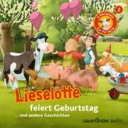 Cover-Bild zum Titel 'Lieselotte feiert Geburtstag (Vier Hörspiele)' von 'Fee Krämer, Alexander Steffensmeier'