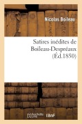 Cover-Bild zum Titel 'Satires Inédites de Boileau-Despréaux' von 'Nicolas Boileau'