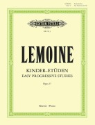 Cover-Bild zum Titel 'Kinder-Etüden op. 37' von 'Antoine-Henry Lemoine'