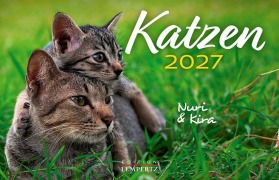Cover-Bild zum Titel 'Katzen 2027 Eintragkalender' von ''