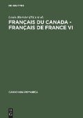 Français du Canada - Français de France VI - 