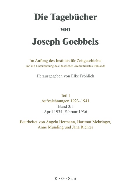 April 1934 - Februar 1936 - 