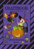 Cover-Bild zum Titel 'CRAFTBOOK - 100 TOLLE MOTIVE - KREATIV LERNEN - HEXENSPIEL JINX - EINFACH VERHEXT - ZEICHNEN - MALEN - BASTELN - SPASS' von 'Wolfgang André, Gabriele André'