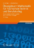 Cover-Bild zum Titel 'Übungsbuch Mathematik für Fachschule Technik und Berufskolleg' von 'Heinz Rapp, Jörg Matthias Rapp'