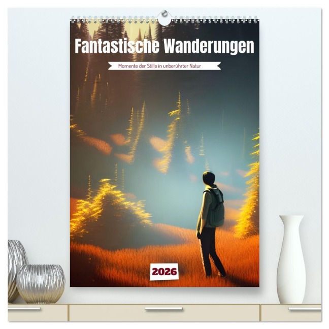 Fantastische Wanderungen (hochwertiger Premium Wandkalender 2026 DIN A2 hoch), Kunstdruck in Hochglanz - Christine Aka Stine1
