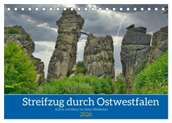 Cover-Bild zum Titel 'Streifzug durch Ostwestfalen (Tischkalender 2026 DIN A5 quer), CALVENDO Monatskalender' von 'Tanja Voigt'