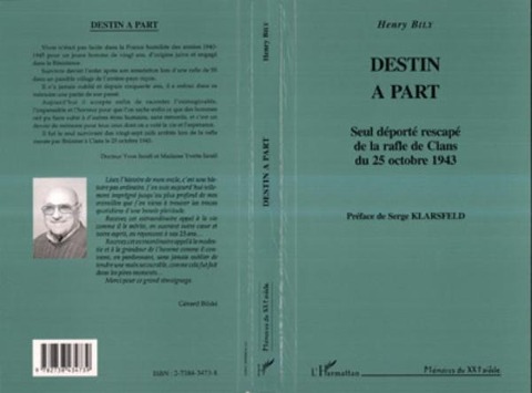 Destin à part - Bily