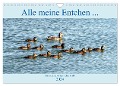Alle meine Entchen ... Entenparadies Kurisches Haff (Wandkalender 2024 DIN A4 quer), CALVENDO Monatskalender - Henning von Löwis of Menar