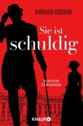 Cover-Bild zum Titel 'Sie ist schuldig' von 'Hellmuth Klöckner'
