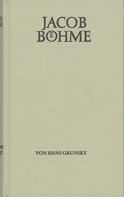 Jacob Böhme - Hans Grunsky