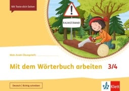 Cover-Bild zum Titel 'Mit dem Wörterbuch arbeiten 3/4. Übungsheft Klasse 3/4' von ''