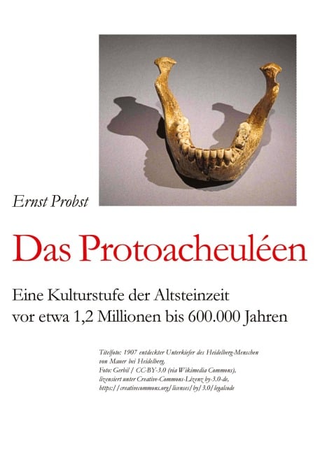 Das Protoacheuléen - Ernst Probst