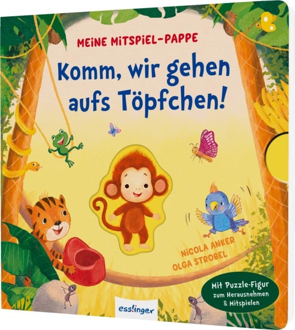 Meine Mitspiel-Pappe: Komm, wir gehen aufs Töpfchen! - Nicola Anker