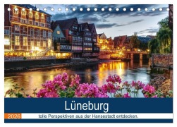 Cover-Bild zum Titel 'Lüneburg (Tischkalender 2026 DIN A5 quer), CALVENDO Monatskalender' von 'TimosBlickfang TimosBlickfang'
