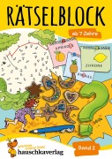 Cover-Bild zum Titel 'Rätselblock ab 7 Jahre - Band 2' von 'Agnes Spiecker'
