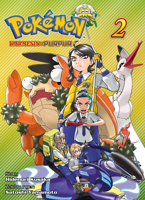 POKEMON KARMESIN & PURPUR - Band 2 - Hidenori Kusaka