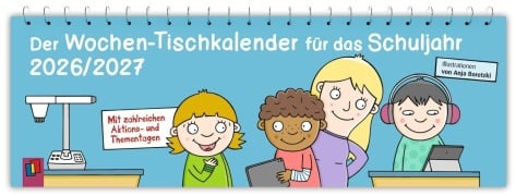 Cover-Bild zum Titel 'Der Wochen-Tischkalender für das Schuljahr 2026/2027' von ''