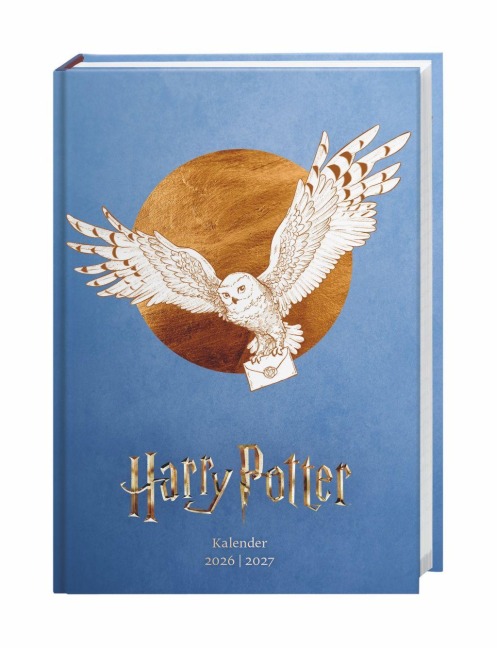 Harry Potter 17-Monats-Kalenderbuch A5 Hedwig 2027 - 17 Monate. Von August 2026 bis Dezember 2027 - 