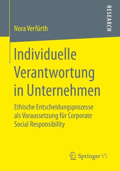 Individuelle Verantwortung in Unternehmen - Nora Verfürth