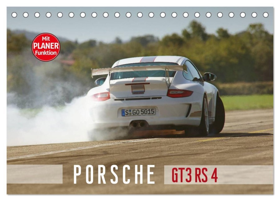 Porsche GT3RS 4,0 (Tischkalender 2026 DIN A5 quer), CALVENDO Monatskalender - Stefan Bau