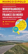 MARCO POLO Regionalkarte Hauts-de-France, Île-de-France 1:300.000 - 