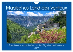 Cover-Bild zum Titel 'Magisches Land des Ventoux (Wandkalender 2026 DIN A4 quer), CALVENDO Monatskalender' von 'Tanja Voigt'