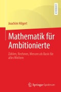 Cover-Bild zum Titel 'Mathematik für Ambitionierte' von 'Joachim Hilgert'