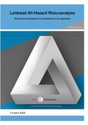 Cover-Bild zum Titel 'Leidraad All-Hazard Risicoanalyse' von 'Marcel J. W. Spit'