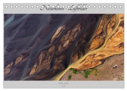 Naturkunst - Luftbilder (Tischkalender 2026 DIN A5 quer), CALVENDO Monatskalender - Klaus Gerken