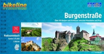 Cover-Bild zum Titel 'Bikeline Radtourenbuch Burgenstraße 1 : 75.000' von ''