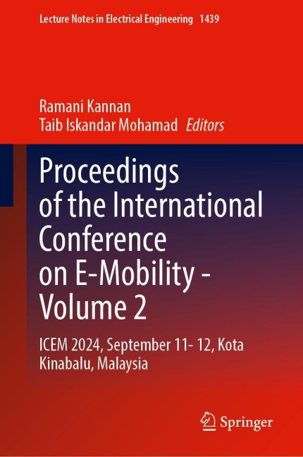 Proceedings of the International Conference on E-Mobility--Volume 2 - 