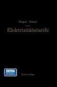 Cover-Bild zum Titel 'Die Elektrizitätstarife' von 'G. Siegel, H. Nissel'