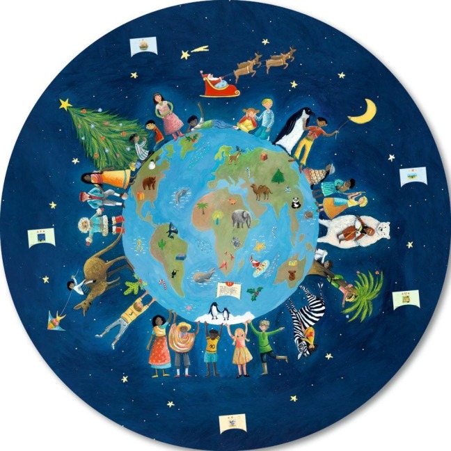 Zettelkalender Weihnachten bei den Kindern der Welt - 
