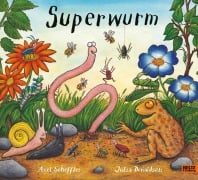 Cover-Bild zum Titel 'Superwurm' von 'Axel Scheffler, Julia Donaldson'
