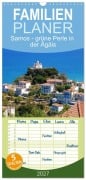 Cover-Bild zum Titel 'Familienplaner 2027 - Samos - grüne Perle in der Ägäis mit 5 Spalten (Wandkalender, 21 x 45 cm) CALVENDO' von 'Stefanie Steiner'