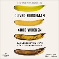 Cover-Bild zum Titel '4000 Wochen' von 'Oliver Burkeman'