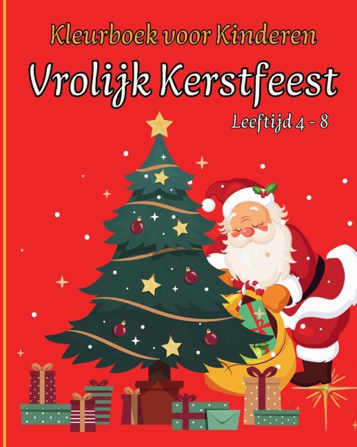 VROLIJK KERSTFEEST - Kleurboek voor Kinderen - Msdr Publishing