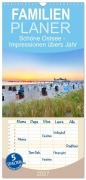 Cover-Bild zum Titel 'Familienplaner 2027 - Schöne Ostsee - Impressionen übers Jahr mit 5 Spalten (Wandkalender, 21 x 45 cm) CALVENDO' von 'Stefan Dinse'