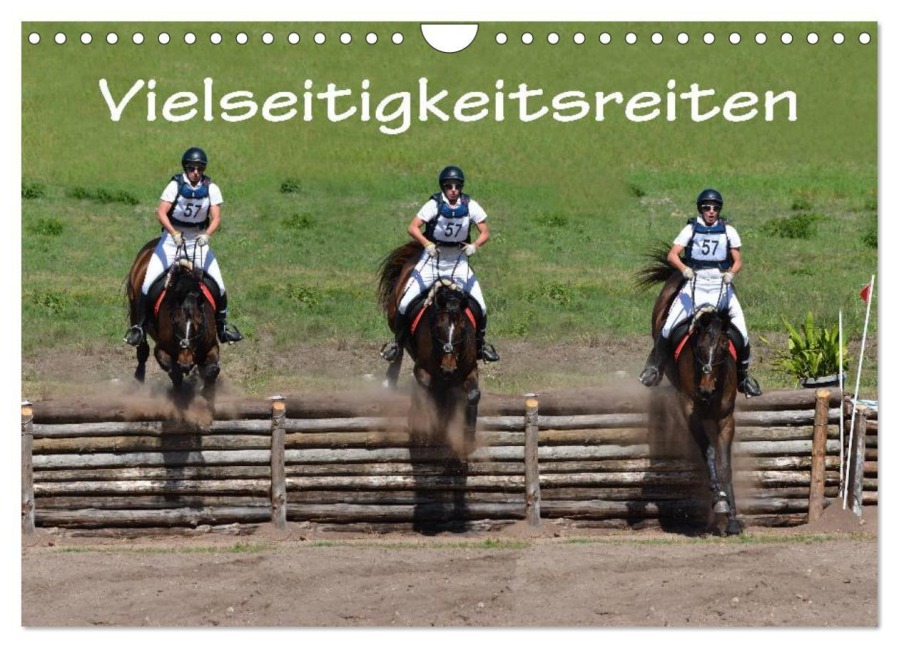 Vielseitigkeitsreiten (Wandkalender 2026 DIN A4 quer), CALVENDO Monatskalender - Anke van Wyk - www. germanpix. net