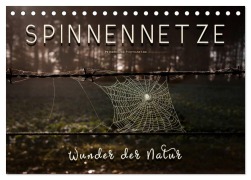 Cover-Bild zum Titel 'Spinnennetze - Wunder der Natur (Tischkalender 2026 DIN A5 quer), CALVENDO Monatskalender' von 'Peter Roder'