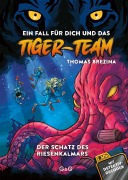 Cover-Bild zum Titel 'Tiger-Team - Der Schatz des Riesenkalmars' von 'Thomas Brezina'