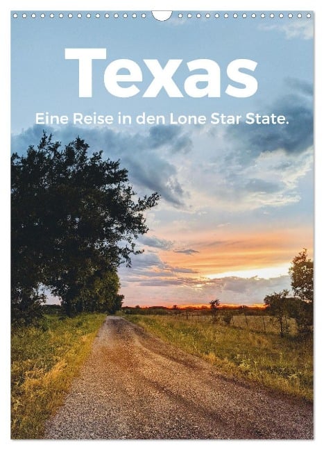 Texas - Eine Reise in den Lone Star State. (Wandkalender 2025 DIN A3 hoch), CALVENDO Monatskalender - M. Scott