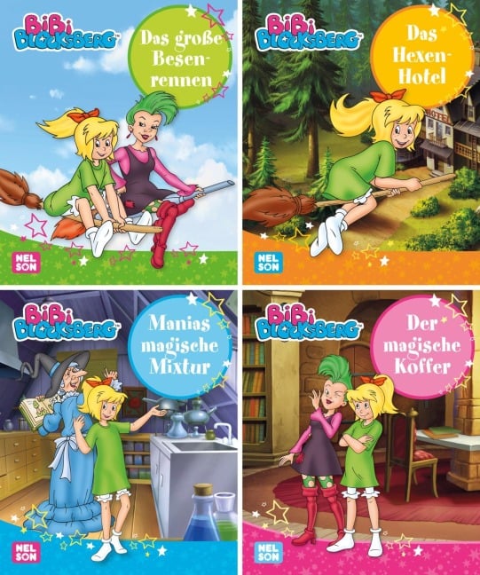 Nelson Mini-Bücher: Bibi Blocksberg 37-40 - 
