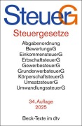 Cover-Bild zum Titel 'Steuergesetze. SteuerG' von ''
