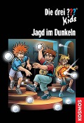 Cover-Bild zum Titel 'Die drei ??? Kids, Jagd im Dunkeln (drei Fragezeichen Kids)' von 'Christoph Dittert'