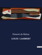 Cover-Bild zum Titel 'LOUIS LAMBERT' von 'Honoré de Balzac'
