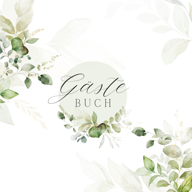 Gästebuch mit Eukalyptus - Sarah Rockstroh