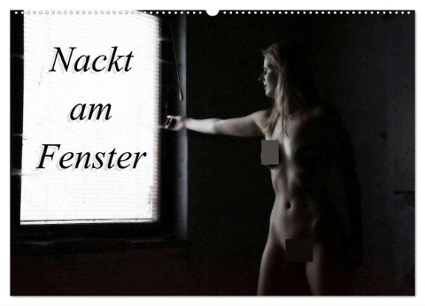 Nackt am Fenster (Wandkalender 2025 DIN A2 quer), CALVENDO Monatskalender - Juri Lee