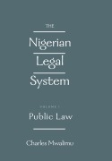 Cover-Bild zum Titel 'The Nigerian Legal System' von 'Charles Mwalimu'