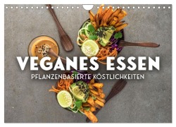 Cover-Bild zum Titel 'Veganer Essen - Pflanzenbasierte Köstlichkeiten (Wandkalender 2027 DIN A4 quer), CALVENDO Monatskalender' von 'Sf'